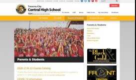 
							         Parents & Students - TC Central High School - High Schools - Schools ...								  
							    