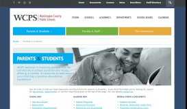 
							         Parents & Students | Washington County Public Schools								  
							    