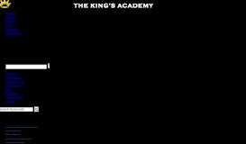 
							         Parents - The King's Academy								  
							    