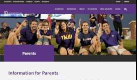 
							         Parents - University of Mary Hardin-Baylor								  
							    