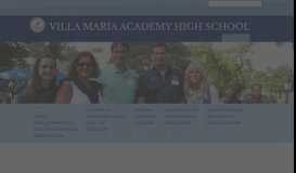 
							         Parents - Villa Maria Academy High School								  
							    