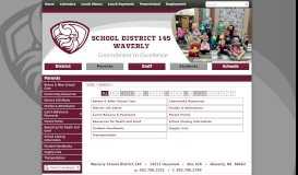 
							         Parents - Waverly School District 145								  
							    