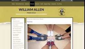 
							         Parents - William Allen Middle School								  
							    