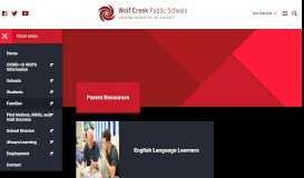 
							         Parents | Wolf Creek Public Schools								  
							    