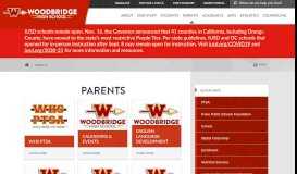 
							         Parents | Woodbridge High School - Irvine								  
							    