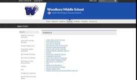 
							         Parents - Woodbury Middle - Woodbury Middle School - South ...								  
							    