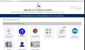 
							         Parents/Community - Merced City School District								  
							    