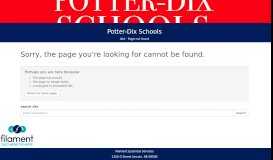 
							         Parents/Students - GoEdustar Link - Potter-Dix Schools								  
							    