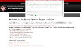 
							         Parents/Students | Independent School District 518								  
							    