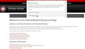 
							         Parents/Students | Independent School District 518 - Worthington								  
							    