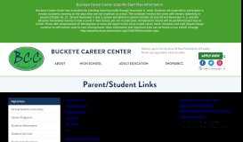 
							         Parent/Student Links - Buckeye Career Center								  
							    