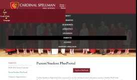 
							         Parent/Student PlusPortal - Cardinal Spellman High School								  
							    