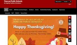 
							         Parent/Student Portal - Duncan Public Schools								  
							    
