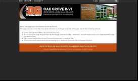 
							         Parent/Student Resources - Oak Grove R-VI								  
							    