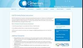 
							         ParentsWeb - Parent Portal – Parents – St. Catherine's Montessori								  
							    