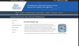 
							         ParentVUE Mobile App - Virginia Beach City Public Schools								  
							    