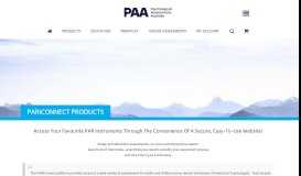 
							         PARiConnect Products - PAA								  
							    