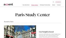 
							         Paris - ACCENT International								  
							    