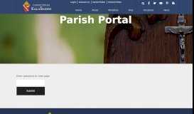
							         Parish Portal | Diocese of Kalamazoo | Kalamazoo, MI								  
							    