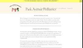 
							         Park Avenue Pediatrics of Manhattan PC								  
							    