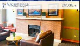 
							         Park Butterfield Apartments: Home								  
							    