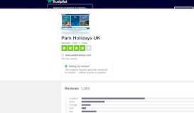 
							         Park Holidays UK Reviews | Read Customer Service Reviews ...								  
							    