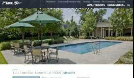 
							         Park Oaks Apartments in Metairie, LA - Studio & 1 Bedroom ... - 1st Lake								  
							    