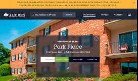 
							         Park Place Apartments for Rent in Baltimore, MD | Southern ...								  
							    