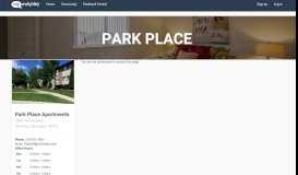 
							         Park Place | My.McKinley.com - Your Resident Portal								  
							    
