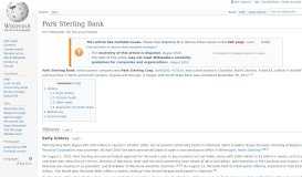 
							         Park Sterling Bank - Wikipedia								  
							    