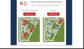 
							         Park Towne Place Apartment Homes Resident Portal Page								  
							    