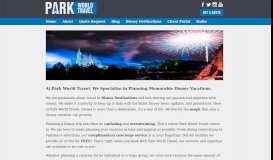 
							         Park World Travel - Travel Agent Specializing in Disney Vacations								  
							    