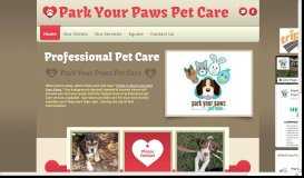 
							         Park Your Paws Pet Care								  
							    