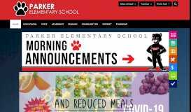 
							         Parker Elementary School / Homepage - ISD 728								  
							    