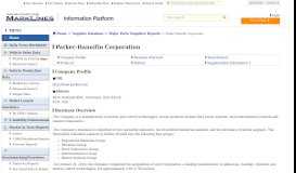 
							         Parker-Hannifin Corporation - MarkLines Automotive Industry Portal								  
							    