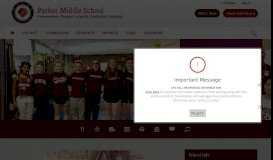 
							         Parker Middle / Homepage - Chelmsford Public Schools								  
							    
