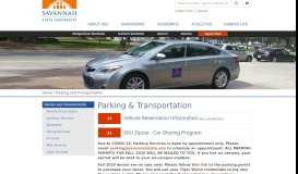
							         Parking and Transportation - Savannah State University								  
							    