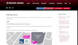 
							         Parking & Directions | Rogers Arena								  
							    