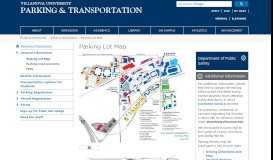 
							         Parking Lot Map | Villanova University								  
							    