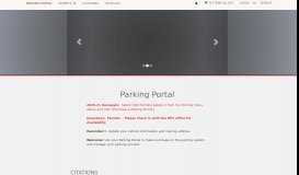 
							         Parking Portal: Arizona State University - Parking & Transit Services								  
							    