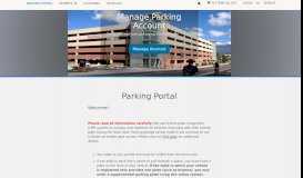 
							         Parking Portal: Northern Arizona University								  
							    