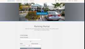 
							         Parking Portal - University of California, Riverside								  
							    