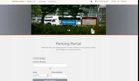 
							         Parking Portal: University of Chicago								  
							    