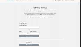 
							         Parking Portal: Western University Parking Office								  
							    