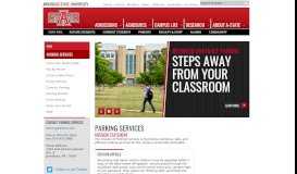
							         Parking Services - Arkansas State University								  
							    