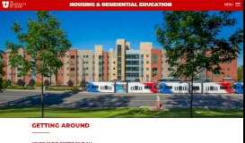 
							         Parking & Transportation | Housing & Residential Education								  
							    