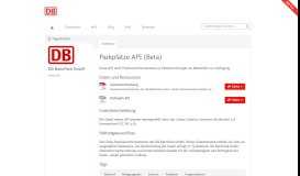 
							         Parkplätze API (Beta) - Datensätze - Open-Data-Portal – Deutsche ...								  
							    