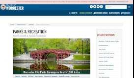 
							         Parks & Recreation | City of Worcester, MA								  
							    