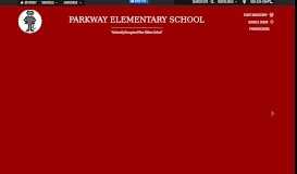 
							         Parkway Elementary School - Home								  
							    