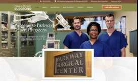 
							         Parkway General Surgeons: Home								  
							    